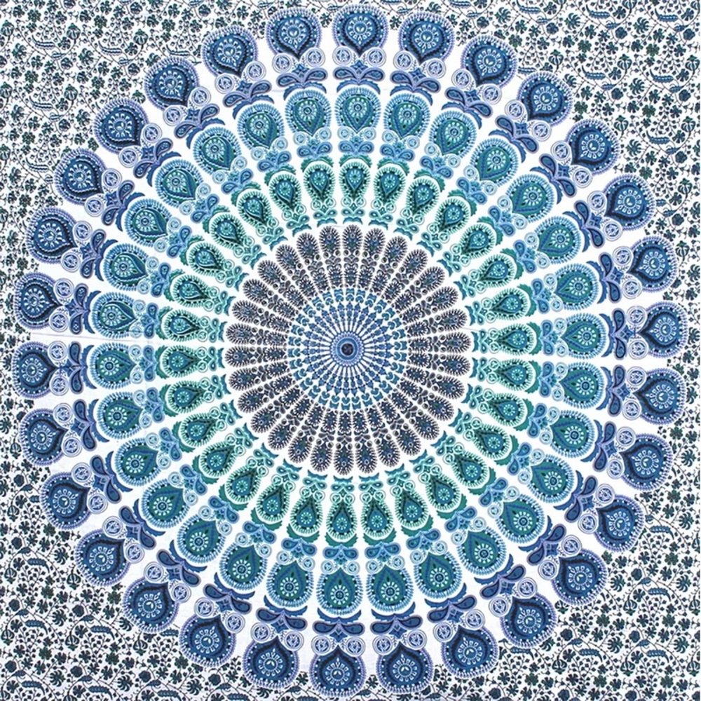 Blue Loni Wall Tapestry